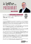 publication Lettre du président - Création de la cellule APPUI SOLIDARITÉ LOCATAIRES