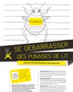 publication Se débarrasser des punaises de lit